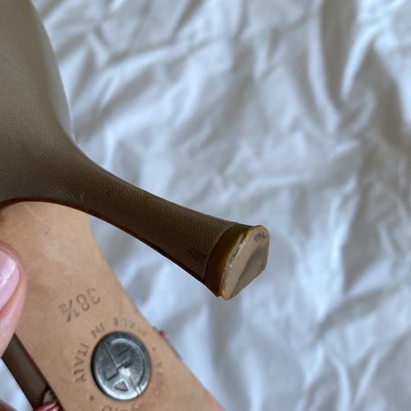 Giorgio Armani Heels Size 38 1/2 - Picture 9 of 12